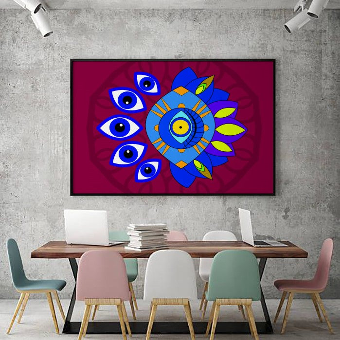 Akshi–वर्णन Painting