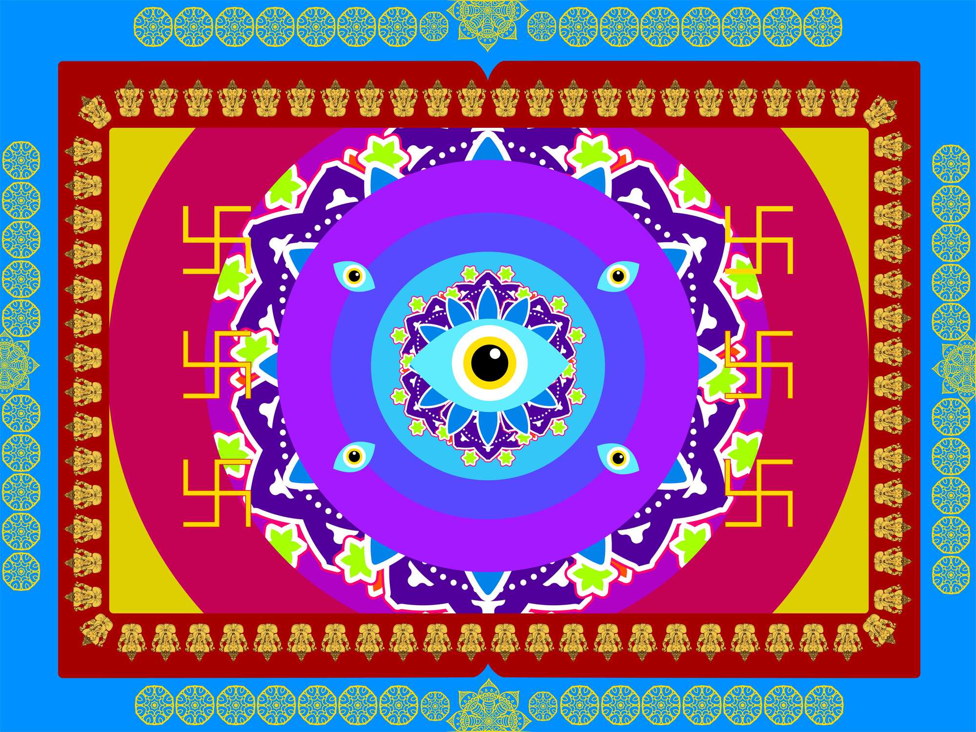 Rang-Manch Painting