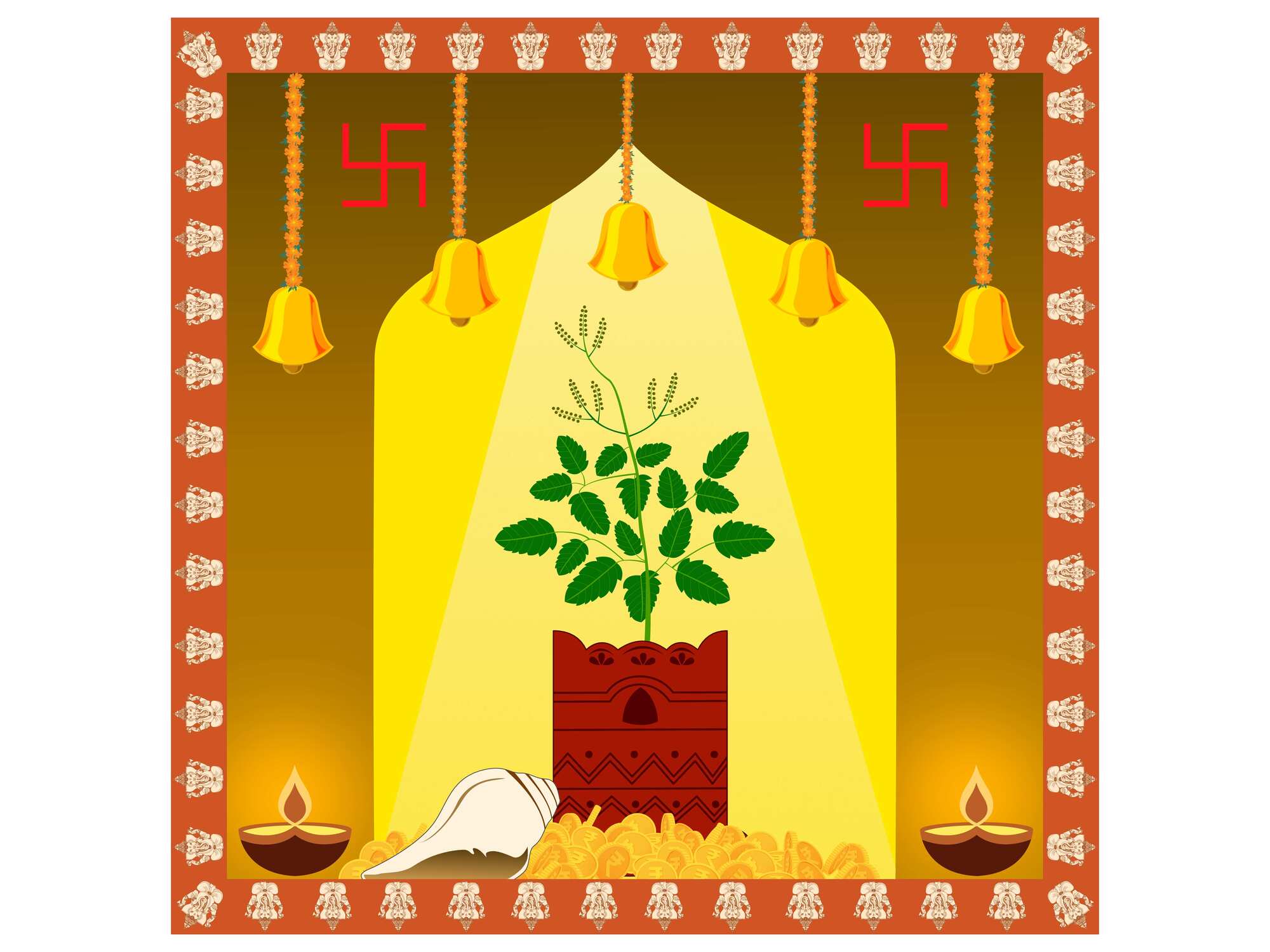 The Power of Panchtatva Painting