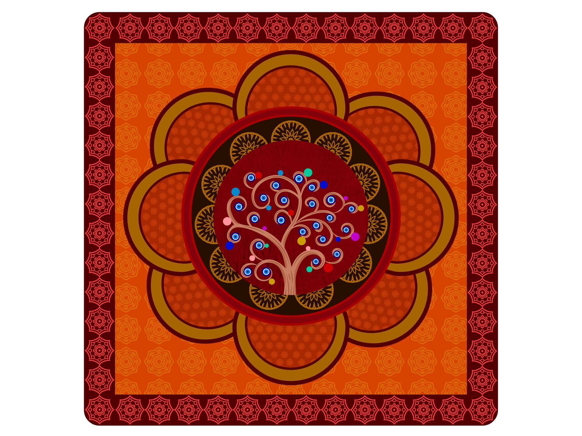 Vriksha-e-Zubani Painting
