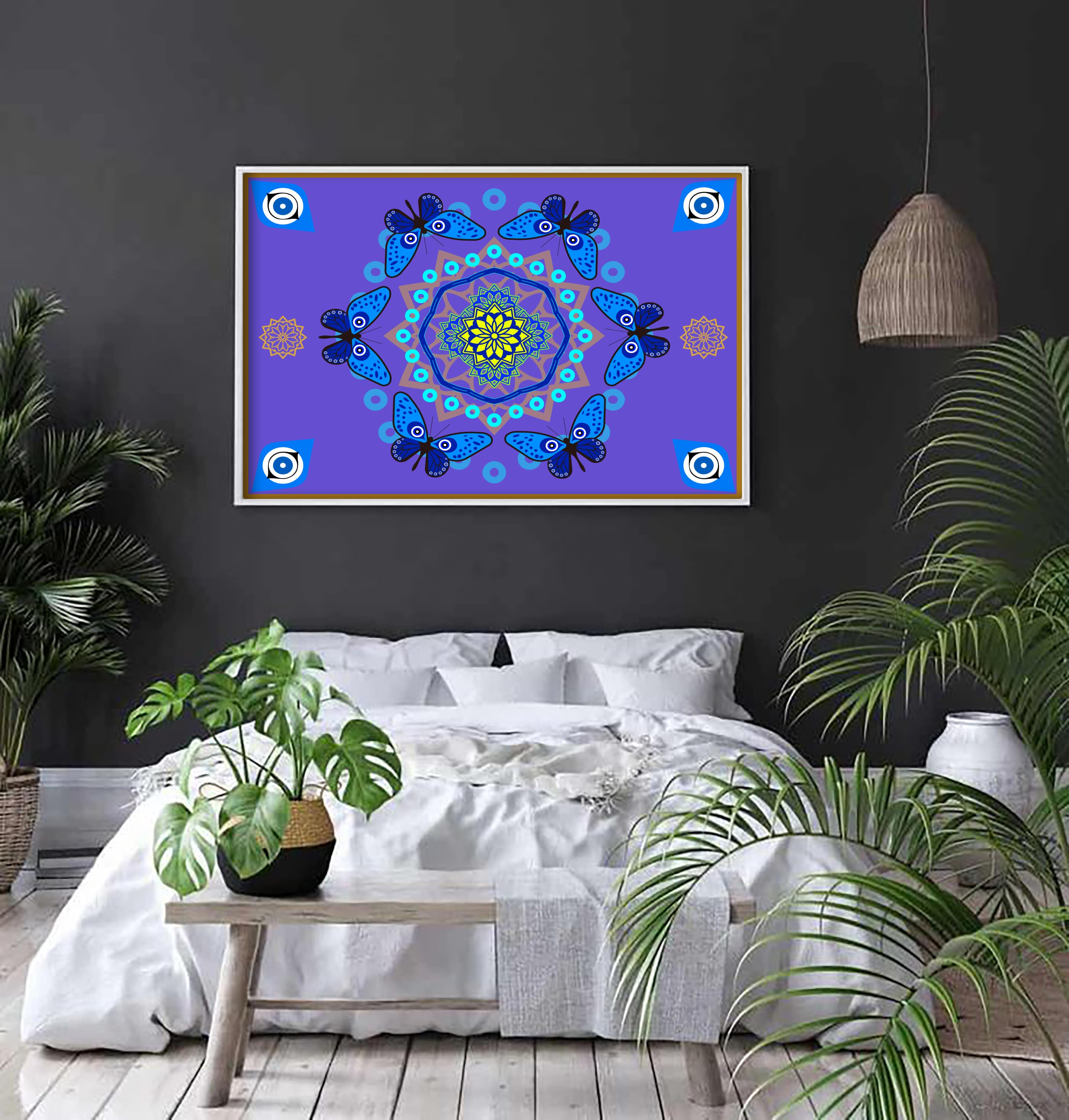 Celestial Bliss Butterfly Wall Art